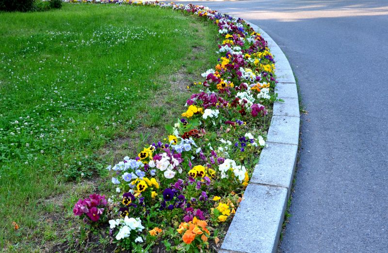 Concrete Garden Edging