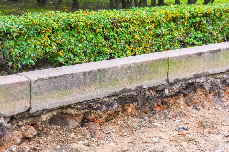 Products For Concrete Garden Edgings in use